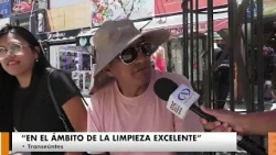 Antofagastinos le ponen nota a la limpieza de calles en el centro de la ciudad