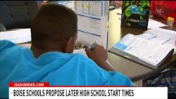 Boise School District weighs later high school start, earlier elementary schedule
