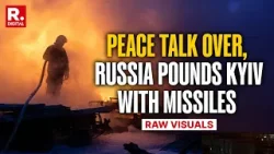 Kyiv Hit by Missiles During US-Brokered Russia-Ukraine Peace Talks