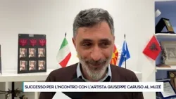 SUCCESSO PER L’INCONTRO CON L'ARTISTA GIUSEPPE CARUSO AL MUZÉ
