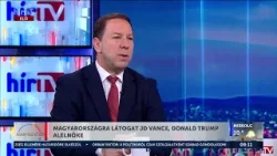 Magyarországra látogat JD Vance, Donald Trump alelnöke - HírTV