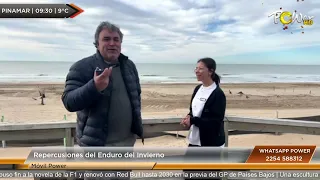 Commercial impact of the Enduro in Pinamar