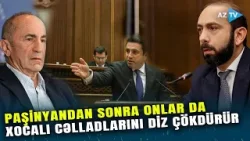 Paşinyana “dil uzadanlar”a Mirzoyan və Simonyandan "qulaqburması": Xocalı cəlladları DİZ ÇÖKDÜRÜLÜR