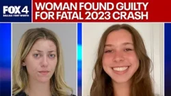 Dallas woman found guilty after crash that killed SMU student