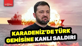 Turkish ship carrying coal from Russia hit by drone in the Black Sea! 1 person lost their life