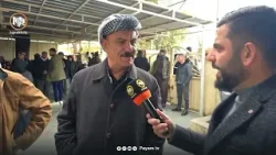 مووچەخۆران و خانەنشینان لە كەشوهەوایەكی سارددا نۆرەیان بۆ مووچە گرتووە