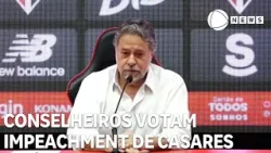 Conselheiros do São Paulo votam impeachment de Julio Casares