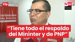 Defensoría del Policía respalda a agente que abatió a sicario que asesinó a chofer de combi en Comas