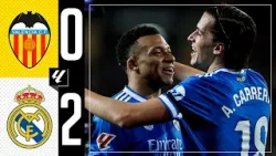 HIGHLIGHTS | Valencia 0-2 Real Madrid | LaLiga