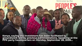 Ndindi Nyoro: Uhuru’s regime also took part in facilitating Dangote entry into Lamu