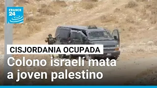 Un colono israelí mata a un joven palestino de 17 años cerca de Hebrón, en Cisjordania