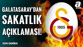 Galatasaray'dan Son Dakika Sakatlık Açıklaması: Osimhen, Lemina, Singo!