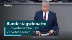 Bundestagsdebatte zum Bürokratierückbau im Verkehrsbereich | 16.10.26