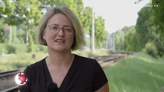 Gleisbau – Zwei Wochen Schienenersatzverkehr in der Oberaue