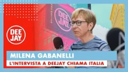 Milena Gabanelli on Deejay Chiama Italia with her book "The Final Showdown"