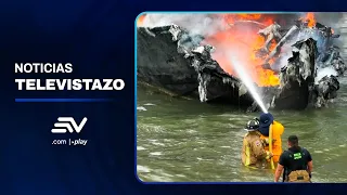 Two months after the Manta port fire, victims are still waiting for loans | Televistazo
