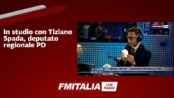 In studio con Tiziano Spada, deputato regionale Pd