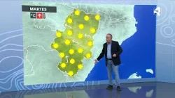Previsión del tiempo para el martes 17 de marzo de 2026.