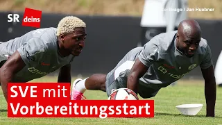 Fußball, Bundesliga: Historischer Trainingsauftakt der SV Elversberg