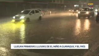 Guayaquil soporta más de 10 horas de lluvia por El Niño