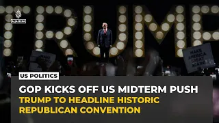 Trump takes centre stage as GOP holds first midterm-year convention