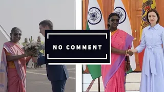 NO COMMENT | PRESIDENT OF INDIA, DROUPADI MURMU, HAS ARRIVED IN MOLDOVA