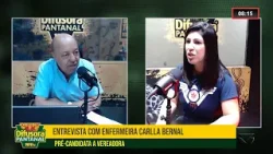 Entrevista com Enfermeira Carlla Bernal, pré candidata a vereadora