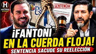 ¡Impugnan a Fantoni! Una sentencia pone en jaque su reelección al CPCCS