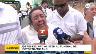 Final farewell to Héctor Sambrano; his mother demands justice for his death