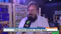 Jorge Butiuk - Yerba Mate especial 'Dulce Beso' presente en la feria 'Mateando'