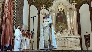 Խաչվերացի տոնական Պատարագ Մայր Տաճարում