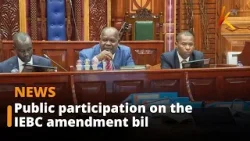 Public participation on the IEBC amendment bill 2024