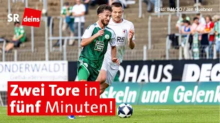 Fußball, Regionalliga Südwest: FC Homburg empfängt SG Barockstadt