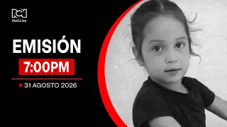 Noticias RCN Broadcast 7:00 p.m. / Monday, August 31, 2026