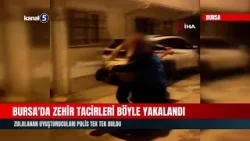 Bursa'da Zehir Tacirleri Böyle Yakalandı | Zulalanan Uyuşturucuları Polis Tek Tek Buldu