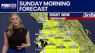 Tampa weather | Sunday morning forecast
