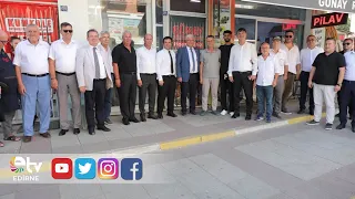 YENİ PARTİ MEETS WITH TRADESPEOPLE AND FARMERS IN İPSALA