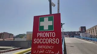 40-YEAR-OLD RISKS HIS LIFE DUE TO HEAT STROKE: SAVED AT ANNUNZIATA