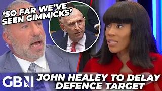 ‘People will see HYPOCRISY’ | John Healey BLASTED over defence spending delay in October Budget