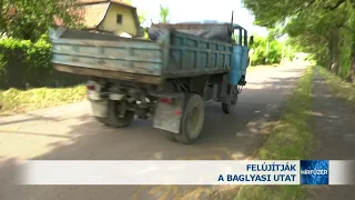 Felújítják a Baglyasi utat
