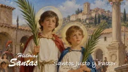 😇 SAINTS JUSTUS AND PASTOR ✍️ HOLY STORIES 🌻🌹🌷 LILIES AND ROSES OF THE CHURCH'S GARDEN