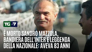Sandro Mazzola, Inter icon and national legend, dies at 83