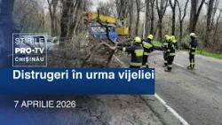 Știrile PRO TV (ORA 13:00) | DISTRUGERI ÎN URMA VIJELIEI | Moldova 