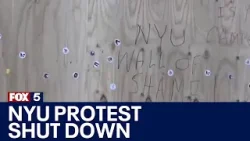 NYU Pro-Palestinian protests shut down | FOX 5 News