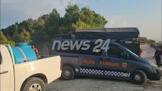 Zjarri në Mallakastër vijon të zgjerojë perimetrin/ Angazhohen dhjetëra forca për izolimin e flakëve