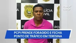 PCPI pende homem foragido e fecha ponto de tráfico de drogas em Teresina | Meio Norte