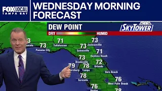 Tampa weather | Wednesday morning forecast