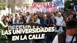 MARCHA UNIVERSITARIA: la multitudinaria convocatoria que "SUPERÓ LAS EXPECTATIVAS" de la Ciudad