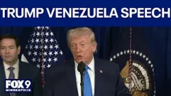 Trump speaks on US forces capturing Venezuela President Maduro