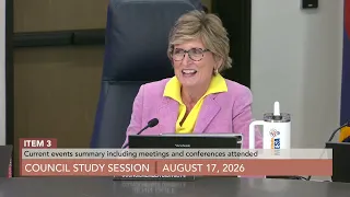 Council Study Session - 8/17/2026